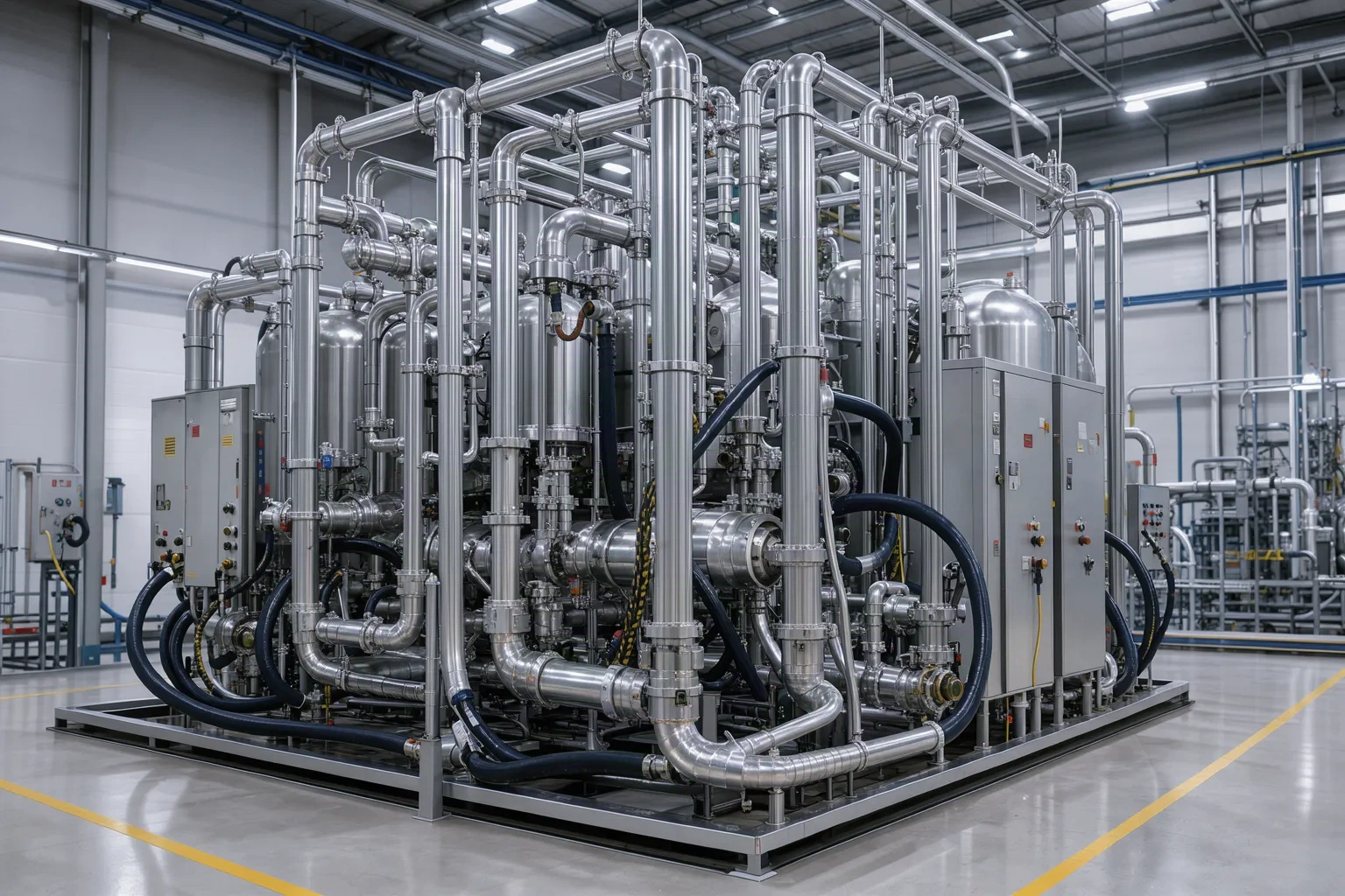 Électrolyseur et équipements de production d'hydrogène vert